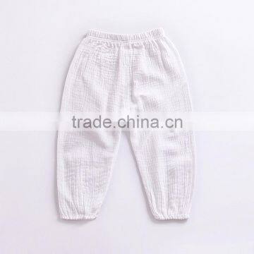 S33595W 2017 Autumn Vintage Style Kids Fashion Ramin Cotton Harem Pants photo-6