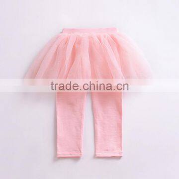 S33614W Baby Leggings With Grenadine Skirts Custom Printed Gancy Leggings photo-4