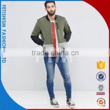 Professional Manufacturer OEM Plain Baseball Jacket