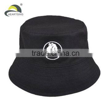 100 Cotton Cheap Black Men Wholesale Custom Embroidered Bucket Hats photo-4