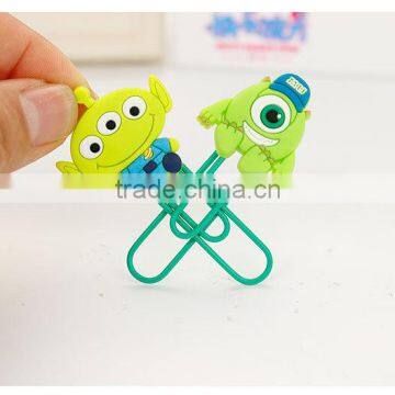 Planner Clip PVC Customizable Cartoon Shape Paper Clip Planner Accessories photo-4