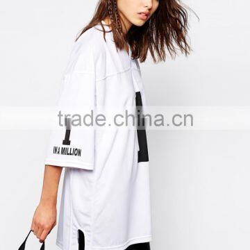 This Is A Love Song Oversized Athletic Baggy T-Shirt With Number Print China photo-2