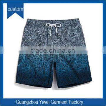 New design sublimation print swim trunk for wholesale