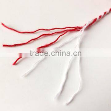 2ply Double Color100% Cotton Thread for DIY Crafts photo-4