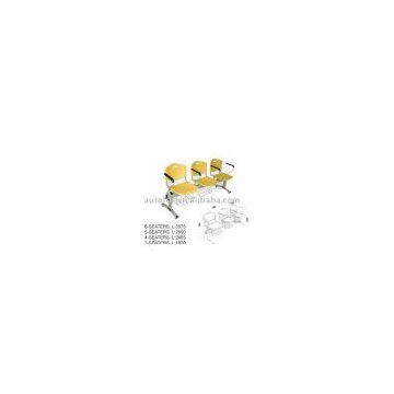 Waiting Seat (111-D03B-3+04B)/plastic chair/public seat