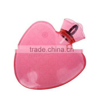 Top selling products 2017 heart hot water bottle rubber