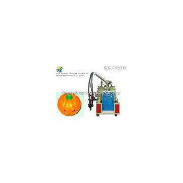 6 - 15 Kw Polyurethane Molding Machine For Soft Pumpkin Head Toy Maker