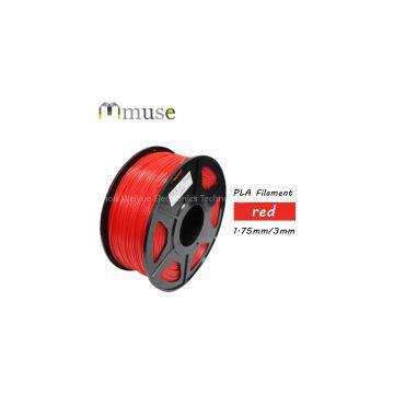 Red 1.75mm 3mm 3D Printing PLA Filament 1KG