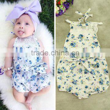 Wholesale newborn baby girl clothes romper kids summer M6090703