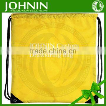 Fast delivery cheap custom design nylon promotional Drawstring bag