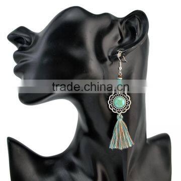 XP-TE-2149 Bead Woman Design Morocco Tassel Earring photo-5