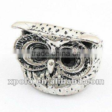 Korean Cute Antique Silver Plated Metal Ring For Finger