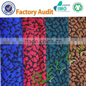 Wholesale Polyester Cotton Jacquard Fabric Knitted for Clothing photo-3