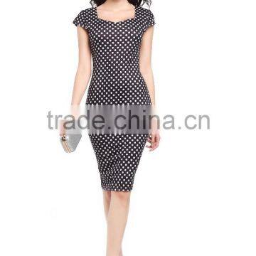 China style women clothing bandage dress with china traditional design flower black wrap dress SD43