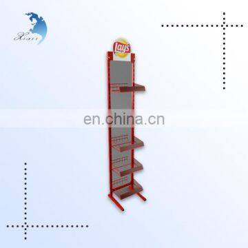 Trade Show Tension Fabric Singular Metal Display Stand