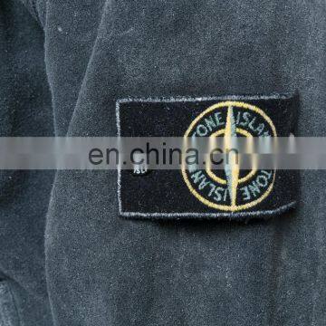 100% Polyester Grey Cotton Washed Zip Hoodie From Wensfashion Custom Fitness Hoodies photo-5