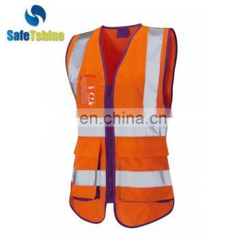 hi-vi safety vests reflective for womens dresses traffic safety