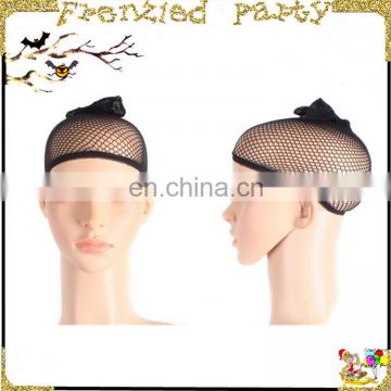 Snood Nylon Stretch Mesh Black Unisex Stocking Wig Caps FGWA-1003