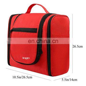 Logo Free Hanging Travel Comestic Organizer Toiletry Bag