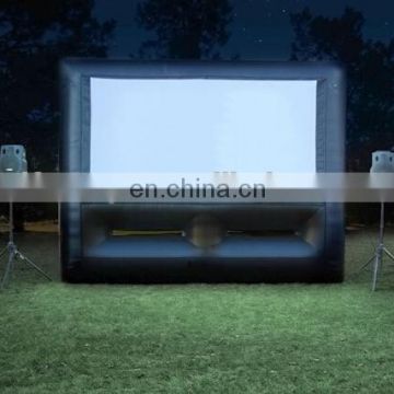 outdoor cinema inflatable projection rear movie screen / inflatable theater movie screen / inflatable projector screen