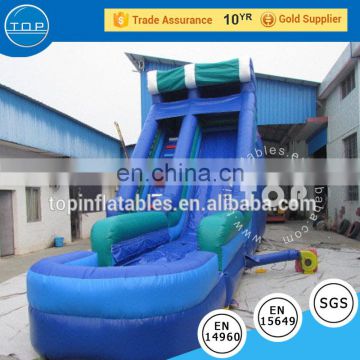 gaint inflatable water slide for sale ,China factory inflatable slide with pool