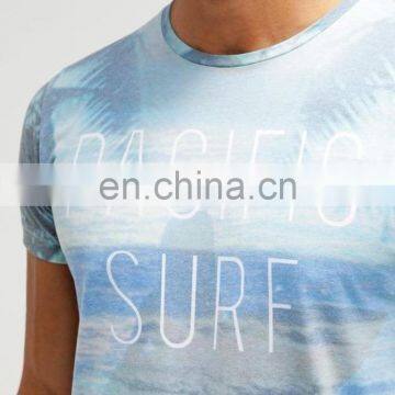 New Men Shorts Sleeve Cotton Polyester Muliticolor Print t Shirts Guangzhou Factory photo-5