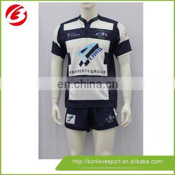 China sublimated football clothing men's striped soccer jersey