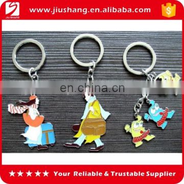 Souvenir custom metal animal shaped keychain