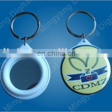 44mm key ring mirror badge material