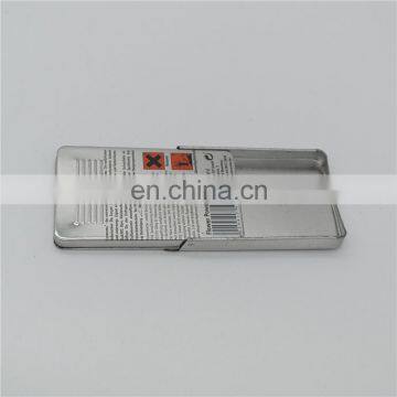Slide Lid Curved Chewing Gum Candy Rectangle Metal Packaging Tin Boxes photo-5