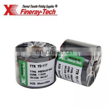 Golden White Silver Labels Sticker Printer Thermal Transfer Wax Resin Ribbons for Bar Code Printer photo-4