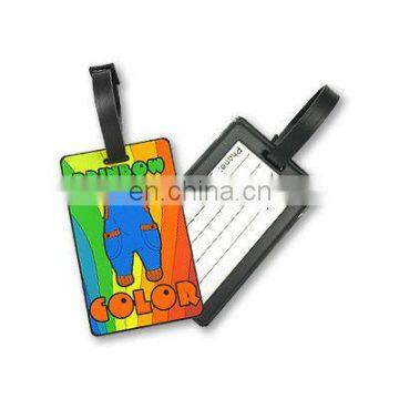 Free Sample Luggage Tag/custom Luggage Tag/PVC Luggage Tag photo-3