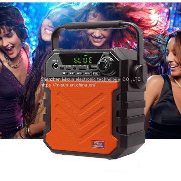 New Product Hottest Bluetooth Speaker Wireless ,Outdoor Handle Bluetooth Speaker Subwoofer Speaker Box photo-5
