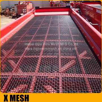 High Tensile 65mn Woven Vibrating Screen Mesh