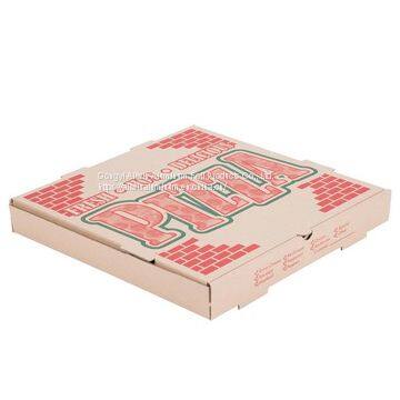 carton corrugated paper pizza delivery box for food packaging