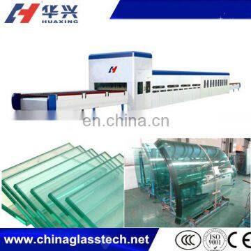 Curved Glass Bending Tempering Machine Price,Flat Glass Tempering Furnace