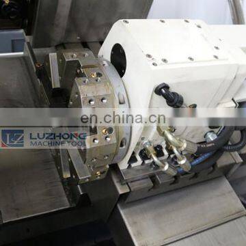 CK46D-8 5 Axis Slant Bed CNC Lathe for Sale With C Axis and Milling Tools photo-7