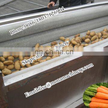 2016 Commercial Fruit and Vegetable Washing Machine/ Automatic Turmeric Washing & Polishing Machine photo-5