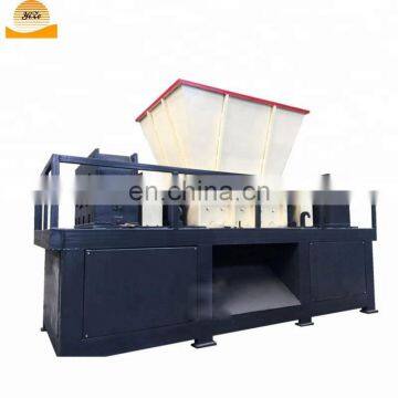 Double shaft waste plastic shredder roll crusher metal shredder machine