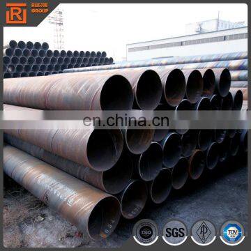 12 Inch Diameter Carbon Steel Pipe, OD 327 mm Helical Seam Pipe, API 5L Certificate Spiral Steel Tube Size