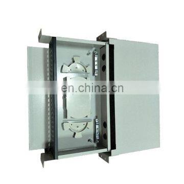 2U 12/96/24 port fiber optic patch panel Steel with Rack Mount ODF box