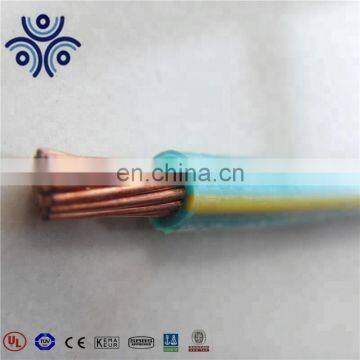 600V 8awg 10awg 12awg UL listed wire thhn/thwn electrical wire