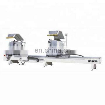 Aluminium Profiles Digital Dsipaly Double Head Cutting Saw Machinery / Aluminum Semi automatic Double Mitre Saw