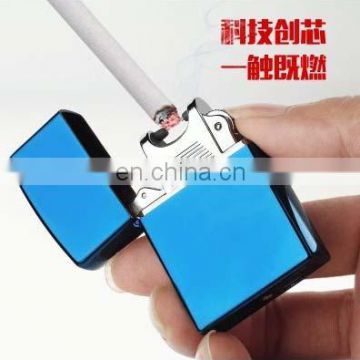 factory direct cheap price windproof single arc lighter USB rechargeable