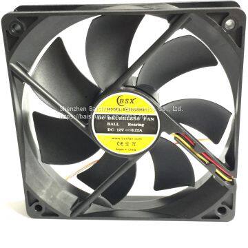 Black 140mm 25mm PC Computer Case Clear Cooling Fan Mod x2 photo-5