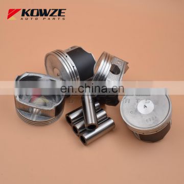 Engine Piston For Mitsubishi Lancer Galant Grandis 4G69 2.4L MN183396