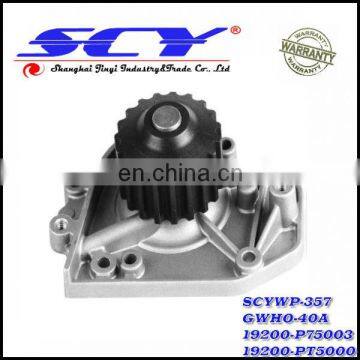 Auto Water Pump For HONDA 19200-P75003 19200-PT5000 19200-PT5003 GMB:GWHO-40A GMB:135-1400 AIRTEX:AW9349