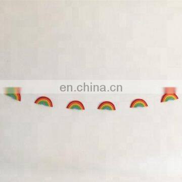 Blank Felt Pennant Flag Banner for Baby Party Decoration photo-2