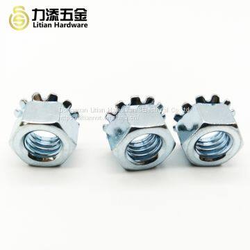 China Factory Wholesale Carbon Steel Galvanized #6-32 K Nut photo-2