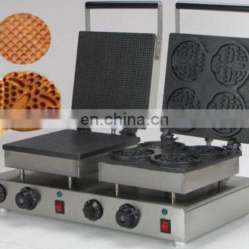 china supplier double waffle machine / industrial waffle stick maker